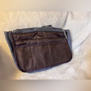 Bag Insert / Pocket Organizer - Dark Brown